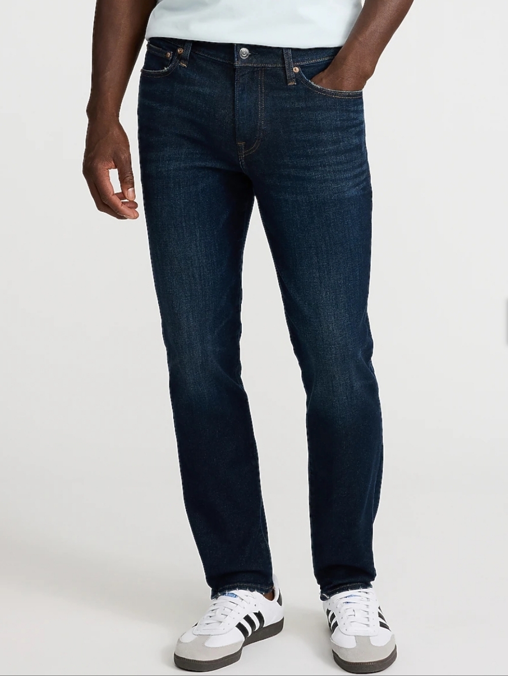 Express Men's Dark Wash Slim 4 Way Hyper Stretch Jeans 34x34